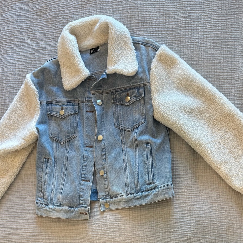 Love Token Blue Denim with Cream Sherpa